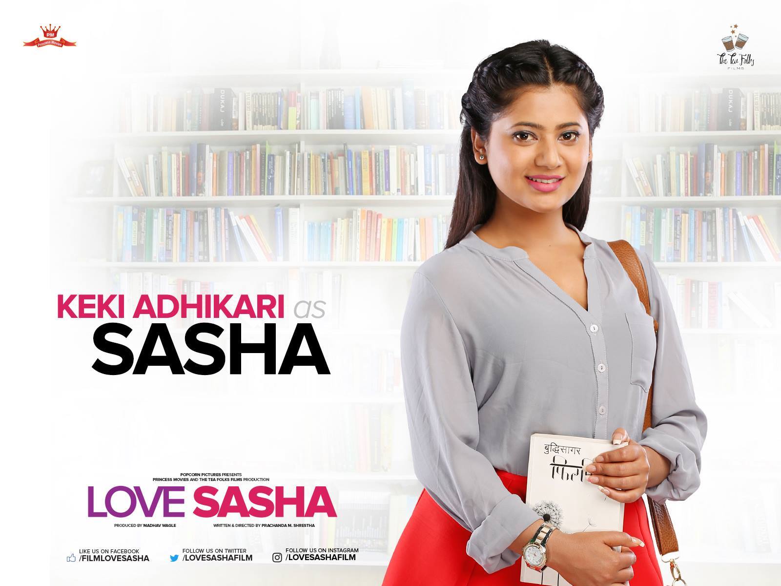 Keki Adhikari as Sasha in Love Sasha Movie