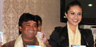 Nisha Adhikari at Padmini Nepali Movie Music Launch