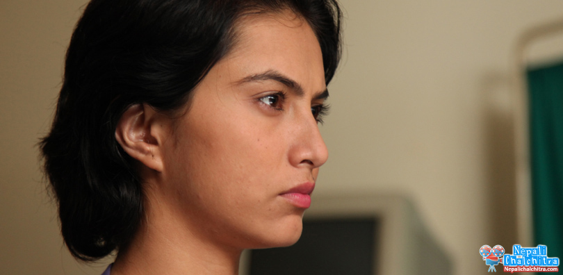 Nisha Adhikari in Soongava Nepali Movie