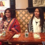 Rekha Thapa in Press Meet USA Jackson Heights NYC